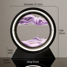 Load image into Gallery viewer, 3D LED Moving Sand Art Table with USB