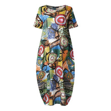 Загрузить изображение в средство просмотра галереи, Summer Sundress Bohemian Printed Casual Dress