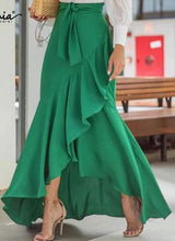 Загрузить изображение в средство просмотра галереи, Elegant High Waist Long Skirt