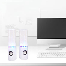 Load image into Gallery viewer, Portable LED Light Speakers for PC Laptop, Phone