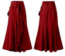 Загрузить изображение в средство просмотра галереи, Elegant High Waist Long Skirt