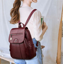 Load image into Gallery viewer, Quality Leather Backpacks For Her