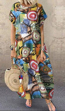 Загрузить изображение в средство просмотра галереи, Summer Sundress Bohemian Printed Casual Dress