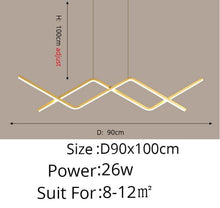 Загрузить изображение в средство просмотра галереи, Nordic creative LED Designer chandelier