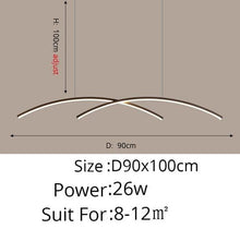 Загрузить изображение в средство просмотра галереи, Nordic creative LED Designer chandelier