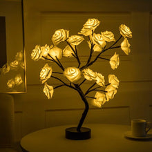 Load image into Gallery viewer, LED Rose Flower Tree Table Lamp