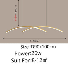 Загрузить изображение в средство просмотра галереи, Nordic creative LED Designer chandelier