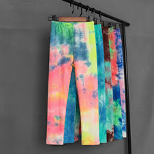 Загрузить изображение в средство просмотра галереи, Girls Leggings Graffiti Printing Soft Elastic for 2-11 Years