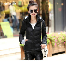 Load image into Gallery viewer, Winter Autumn Jacket Outwear Black