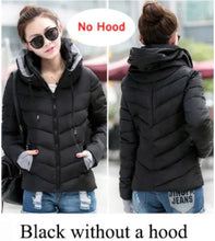 Load image into Gallery viewer, Winter Autumn Jacket Outwear Black