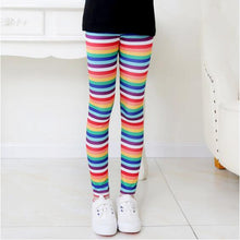 Загрузить изображение в средство просмотра галереи, New Style Print Girl Leggings Skinny 6-11Y