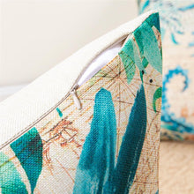 Загрузить изображение в средство просмотра галереи, Topfinel Cushion Covers Decorative Pillows bed Cotton Line Flower Printed Throw Pillow cases For Home Decor Sofa Chair Car Seat