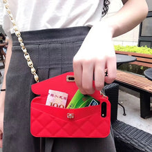 Загрузить изображение в средство просмотра галереи, Wallet Case For iPhone With Short Chain
