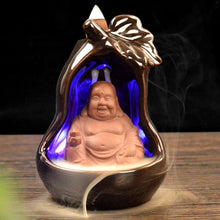 Load image into Gallery viewer, LED Color Changing Backflow Incense Burner