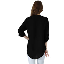 Загрузить изображение в средство просмотра галереи, Fashion Ladies Top Zipper Chiffon