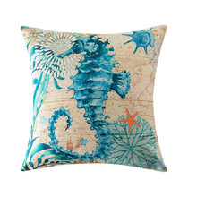 Загрузить изображение в средство просмотра галереи, Topfinel Cushion Covers Decorative Pillows bed Cotton Line Flower Printed Throw Pillow cases For Home Decor Sofa Chair Car Seat