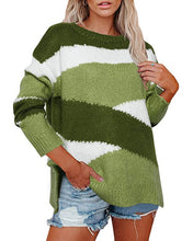 Загрузить изображение в средство просмотра галереи, Loose Knit Sweater Pullover