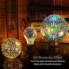 Load image into Gallery viewer, 3D Decorative LED E27 6W Light Bulb