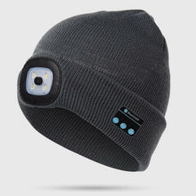 Load image into Gallery viewer, Bluetooth Beanie hat with LED