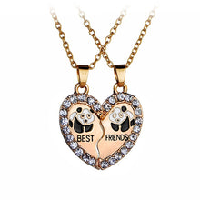 Загрузить изображение в средство просмотра галереи, Heart Broken Best Friends Necklace Pendant Chain 2PCS/Set
