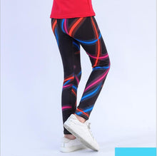 Загрузить изображение в средство просмотра галереи, New Style Print Girl Leggings Skinny 6-11Y