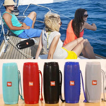 Load image into Gallery viewer, Portable High Outdoor Bass Speaker TF FM Radio with LED Light