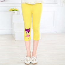 Загрузить изображение в средство просмотра галереи, Kids Girl Elastic Leggings Cotton Cartoon Pants