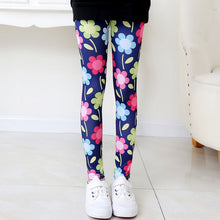 Загрузить изображение в средство просмотра галереи, New Style Print Girl Leggings Skinny 6-11Y