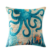 Загрузить изображение в средство просмотра галереи, Topfinel Cushion Covers Decorative Pillows bed Cotton Line Flower Printed Throw Pillow cases For Home Decor Sofa Chair Car Seat