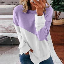 Загрузить изображение в средство просмотра галереи, Patchwork Oversized Casual Tops