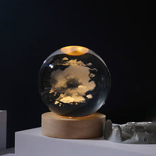 Load image into Gallery viewer, Luminous 3D Glowing Crystal Globe