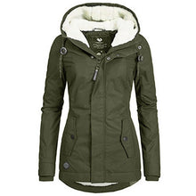 Load image into Gallery viewer, Cotton Padded Parka w/Hood Fur