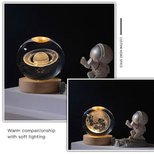 Load image into Gallery viewer, Luminous 3D Glowing Crystal Globe