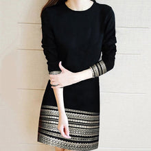 Загрузить изображение в средство просмотра галереи, O-neck Vintage Elegant Outfits Streetwear