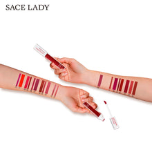 Загрузить изображение в средство просмотра галереи, SACE LADY Long Lasting Lipstick Make Up Matte Liquid Lip Stick Non Drying Makeup Nude Red Pigment Waterproof 23 Colors Cosmetic