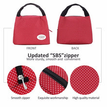 Load image into Gallery viewer, Portable Insulated Canvas Lunch Bag