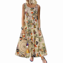 Загрузить изображение в средство просмотра галереи, Floral Print Bohemian Casual Dress