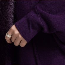 Load image into Gallery viewer, Autumn Fur Cashmere Cardigan Poncho