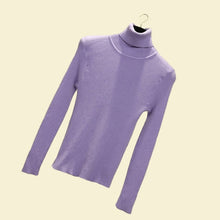 Загрузить изображение в средство просмотра галереи, Turtleneck Women Pullover Sweater