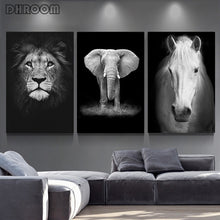 Load image into Gallery viewer, Canvas Painting Animal Wall Art