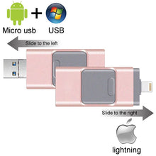 Load image into Gallery viewer, 4 IN 1 OTG USB Flash Drive for iPhone with type c adapter