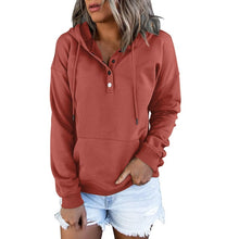 Загрузить изображение в средство просмотра галереи, Women Long Sleeve Oversized Hooded Pullover Tops