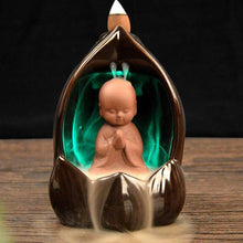 Load image into Gallery viewer, LED Color Changing Backflow Incense Burner