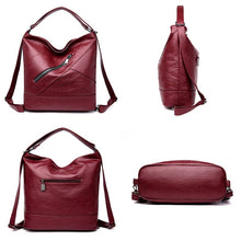 Load image into Gallery viewer, Women PU Leather Shoulder Bag