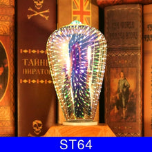Load image into Gallery viewer, 3D Decorative LED E27 6W Light Bulb