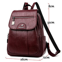 Load image into Gallery viewer, Quality Leather Backpacks For Her