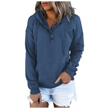 Загрузить изображение в средство просмотра галереи, Women Long Sleeve Oversized Hooded Pullover Tops