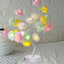 Load image into Gallery viewer, LED Rose Flower Tree Table Lamp