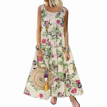 Загрузить изображение в средство просмотра галереи, Floral Print Bohemian Casual Dress