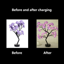 Load image into Gallery viewer, LED Rose Flower Tree Table Lamp